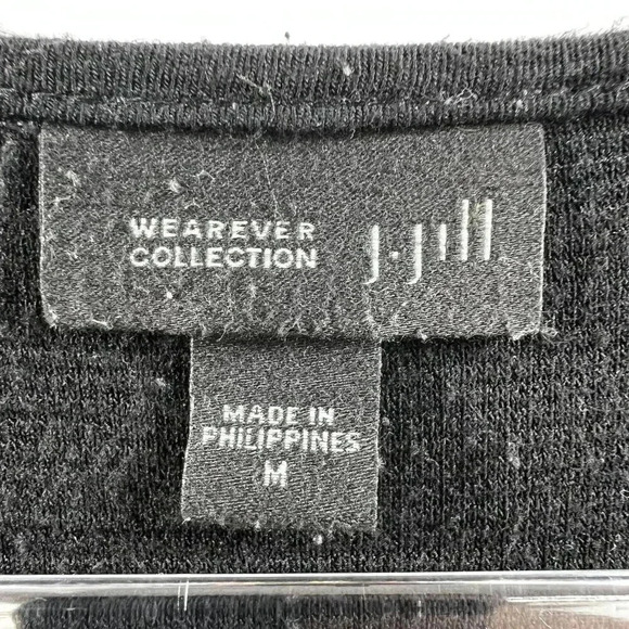 J. Jill Wearever Collection Womens M Ribbed Tunic Sweater Long Sleeve Minimalist - Picture 11 of 14